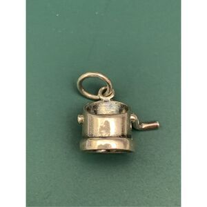 .925 Flour Sifter Moveable Sterling Silver Jewelry Charm #vintage #baking